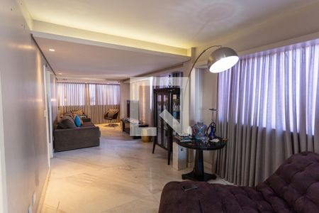 Sala de apartamento à venda com 4 quartos, 313m² em Carmo, Belo Horizonte