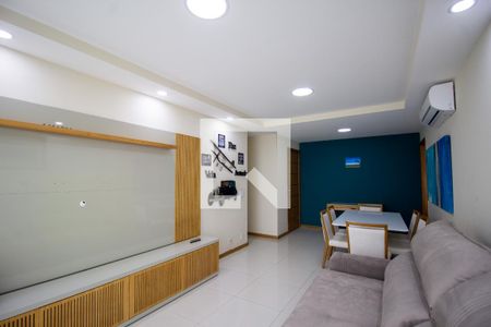 Sala de apartamento para alugar com 2 quartos, 110m² em Recreio dos Bandeirantes, Rio de Janeiro