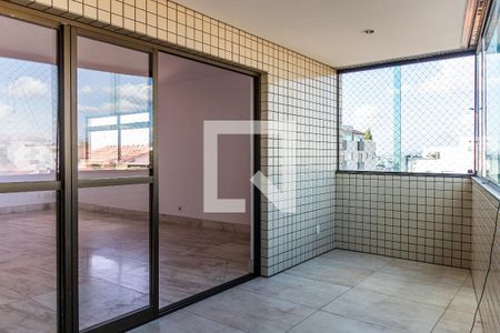 Varanda de apartamento para alugar com 4 quartos, 160m² em Santa Rosa, Belo Horizonte