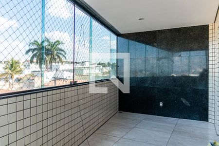 Varanda de apartamento para alugar com 4 quartos, 160m² em Santa Rosa, Belo Horizonte