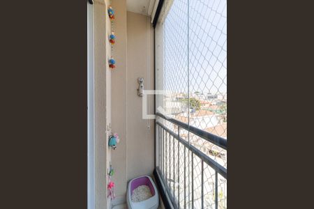 Varanda da Sala de apartamento à venda com 2 quartos, 52m² em Sacomã, São Paulo