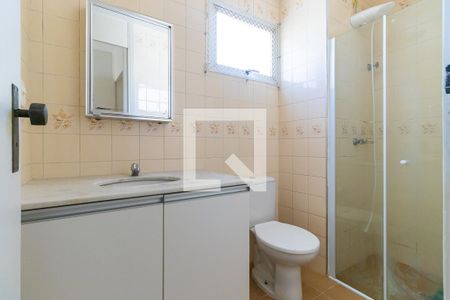 Banheiro da suíte de apartamento à venda com 1 quarto, 48m² em Jardim Primavera, Campinas