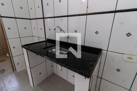 Detalhe da cozinha de kitnet/studio para alugar com 1 quarto, 26m² em Boqueirão, Praia Grande