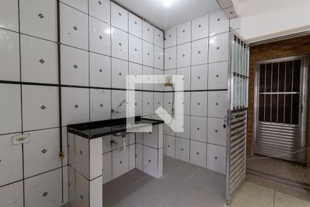 Cozinha de kitnet/studio para alugar com 1 quarto, 26m² em Boqueirão, Praia Grande