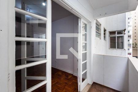 Varanda de apartamento para alugar com 1 quarto, 45m² em Ponta da Praia, Santos