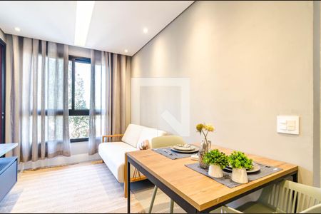 Sala de apartamento para alugar com 1 quarto, 37m² em Cerqueira César, São Paulo