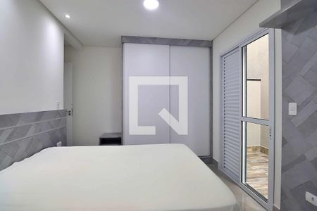 Quarto 1 - Suíte de apartamento para alugar com 2 quartos, 66m² em Campestre, Santo André