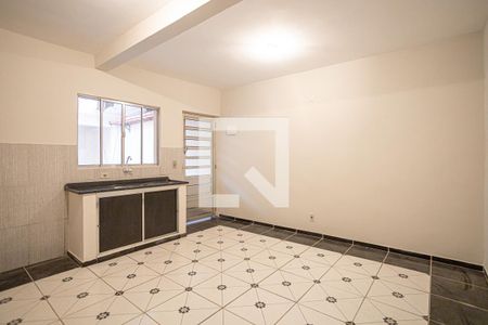 Sala / Cozinha de casa para alugar com 1 quarto, 46m² em Santo Antônio, Osasco