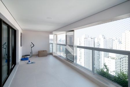 Varanda de apartamento à venda com 2 quartos, 137m² em Jardim das Acácias, São Paulo