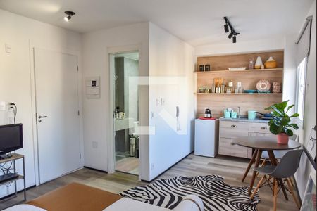 Studio para alugar com 30m², 1 quarto e sem vagaSala/quarto/cozinha