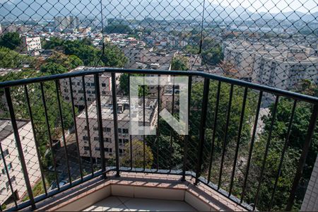 varanda de apartamento à venda com 3 quartos, 85m² em Pechincha, Rio de Janeiro