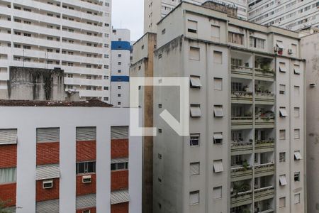Vista de kitnet/studio para alugar com 1 quarto, 30m² em José Menino, Santos