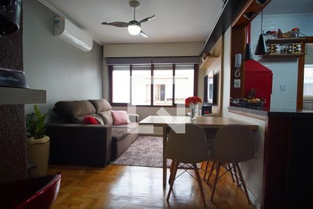 Sala  de apartamento à venda com 3 quartos, 73m² em Jardim Itu Sabará, Porto Alegre