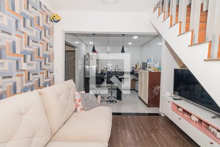 Sala e Cozinha - Casa 01 de casa à venda com 3 quartos, 142m² em Jardim Brasil (zona Norte), São Paulo