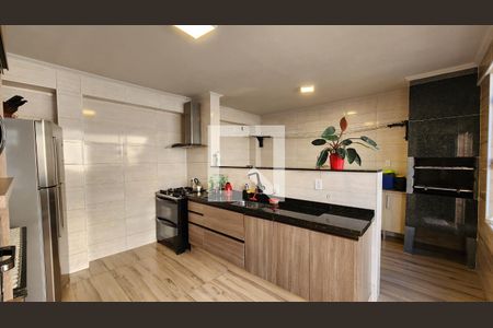 Cozinha e Área de Serviço de casa à venda com 4 quartos, 258m² em Jardim do Lago, Jundiaí