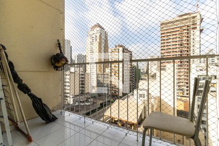 Varanda de kitnet/studio à venda com 1 quarto, 20m² em Vila Buarque, São Paulo