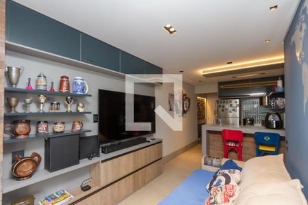 Sala de apartamento à venda com 2 quartos, 67m² em Brooklin, São Paulo