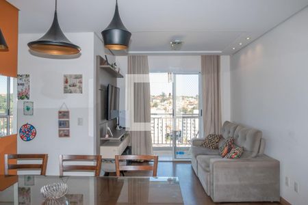 Sala de apartamento à venda com 3 quartos, 74m² em Jardim das Samambaias, Jundiaí
