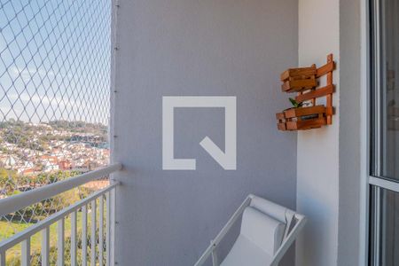Varanda da Sala de apartamento à venda com 3 quartos, 74m² em Jardim das Samambaias, Jundiaí