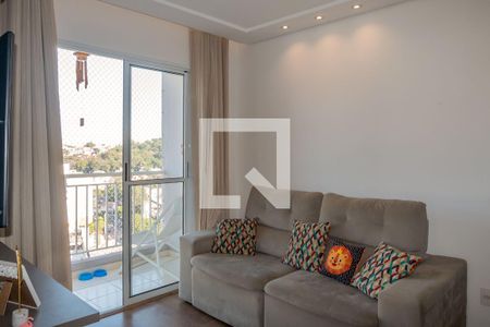 Sala de apartamento à venda com 3 quartos, 74m² em Jardim das Samambaias, Jundiaí