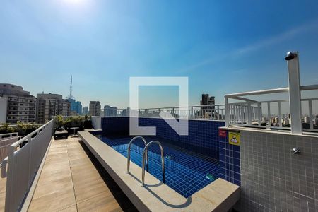 Piscina de kitnet/studio para alugar com 1 quarto, 31m² em Vila Mariana, São Paulo