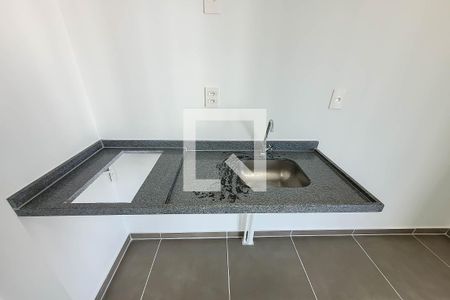 detalhe da cozinha de kitnet/studio para alugar com 1 quarto, 31m² em Vila Mariana, São Paulo