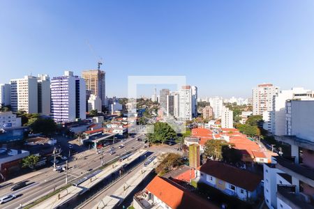 Vista da Varanda de kitnet/studio à venda com 1 quarto, 25m² em Sumarezinho, São Paulo