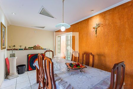 Sala de Jantar de casa à venda com 4 quartos, 352m² em Jardim Ocara, Santo André