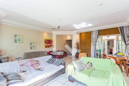 Sala de casa à venda com 4 quartos, 352m² em Jardim Ocara, Santo André