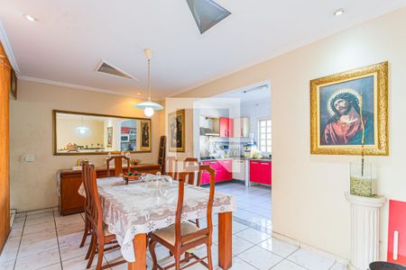 Sala de Jantar de casa à venda com 4 quartos, 352m² em Jardim Ocara, Santo André