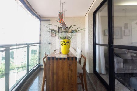 Varanda Gourmet  de apartamento para alugar com 3 quartos, 136m² em Tatuapé, São Paulo