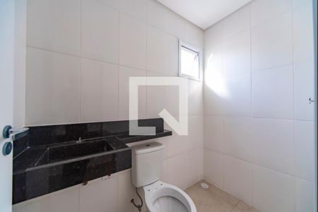 Banheiro de apartamento à venda com 2 quartos, 94m² em Vila Alice, Santo André