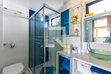 Banheiro da Suíte 1 de apartamento à venda com 3 quartos, 203m² em São Domingos, Niterói