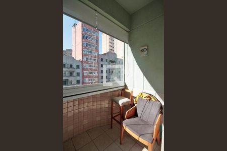 Varanda de apartamento à venda com 2 quartos, 72m² em Santa Cecília, São Paulo