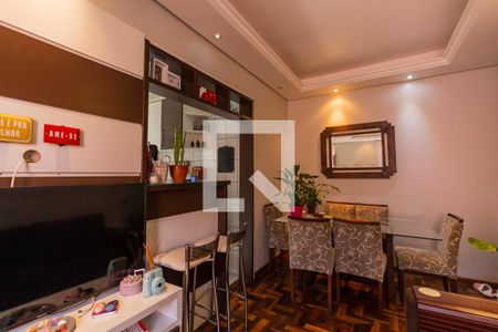 Sala  de apartamento à venda com 1 quarto, 45m² em Petrópolis, Porto Alegre