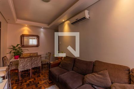 Sala  de apartamento à venda com 1 quarto, 45m² em Petrópolis, Porto Alegre