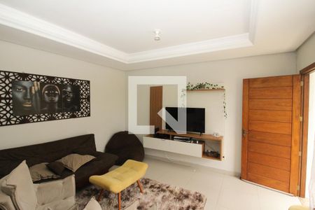 Sala de casa de condomínio à venda com 3 quartos, 116m² em Hípica, Porto Alegre