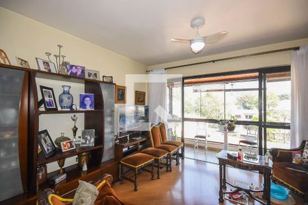 Sala de apartamento à venda com 3 quartos, 110m² em Jardim Leonor, São Paulo