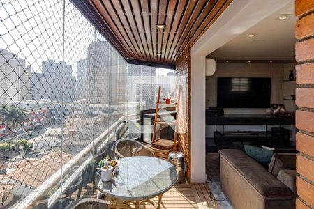 Varanda da Sala de apartamento à venda com 4 quartos, 330m² em Vila Mariana, São Paulo