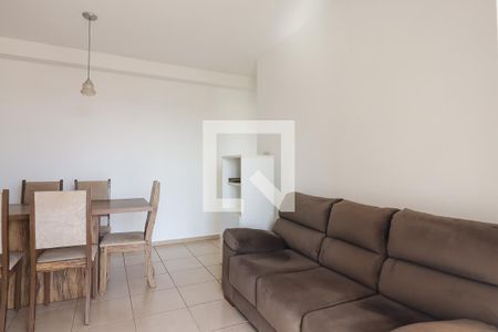 Sala de apartamento para alugar com 2 quartos, 58m² em Jardim Sumaré, Ribeirão Preto