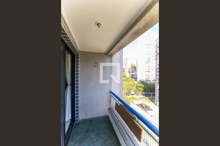 Varanda da Sala de apartamento para alugar com 3 quartos, 96m² em Vila Andrade, São Paulo
