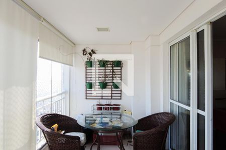 varanda de apartamento à venda com 3 quartos, 107m² em Vila Lusitânia, São Bernardo do Campo