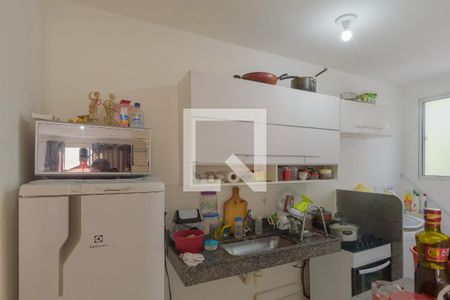 Cozinha de apartamento à venda com 2 quartos, 46m² em Loteamento Parque São Martinho, Campinas