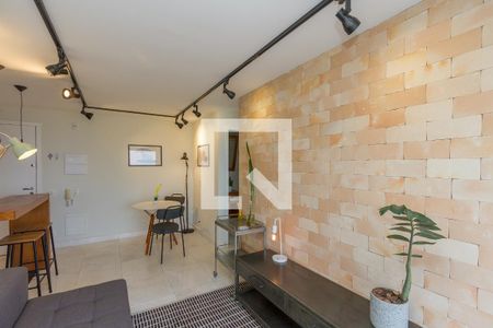 Sala de apartamento para alugar com 1 quarto, 49m² em Campo Belo, São Paulo