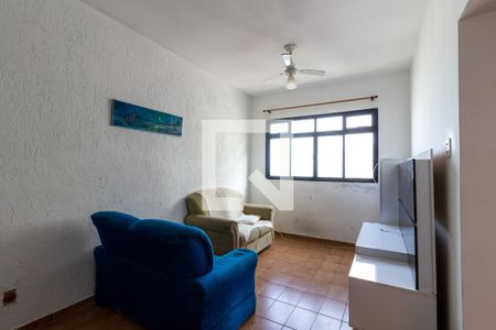 Sala de apartamento para alugar com 2 quartos, 80m² em Vila Tupi, Praia Grande