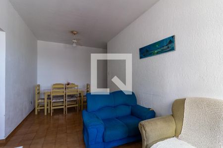 Sala de apartamento para alugar com 2 quartos, 80m² em Vila Tupi, Praia Grande