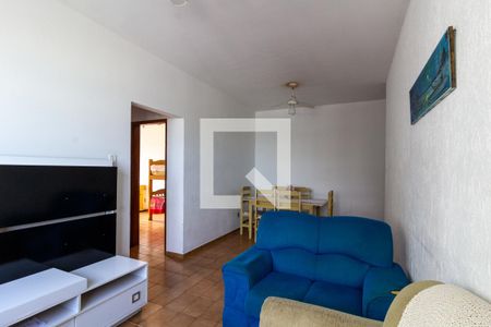 Sala de apartamento para alugar com 2 quartos, 80m² em Vila Tupi, Praia Grande