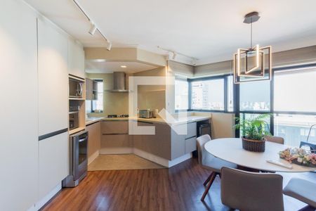 Cozinha/sala de apartamento à venda com 1 quarto, 95m² em Cerqueira César, São Paulo