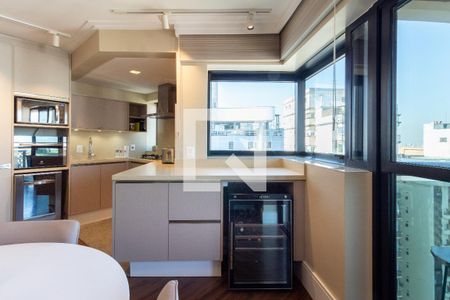 Cozinha de apartamento à venda com 1 quarto, 95m² em Cerqueira César, São Paulo