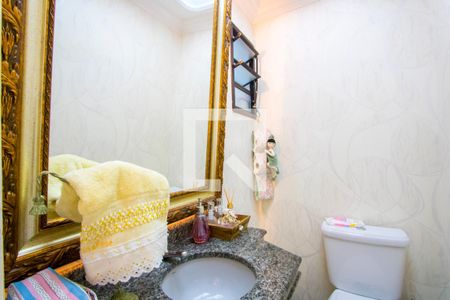 Lavabo de apartamento à venda com 4 quartos, 136m² em Vila Gilda, Santo André